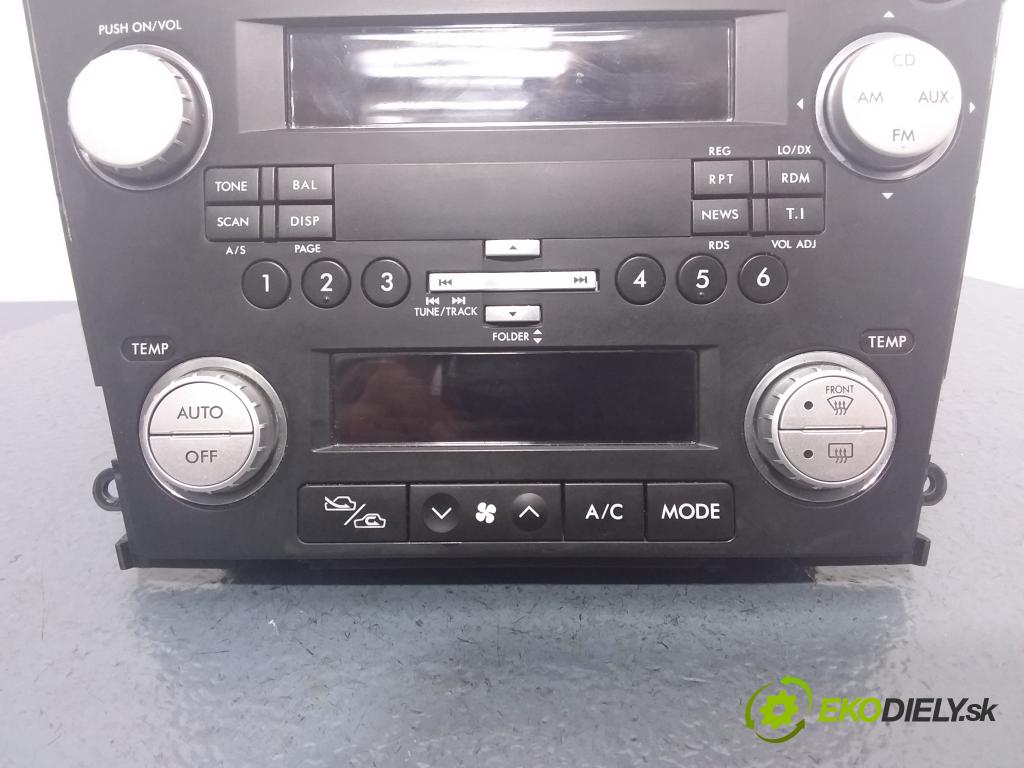 Subaru Legacy 2008 Radio I Navigácia: 86201AG460