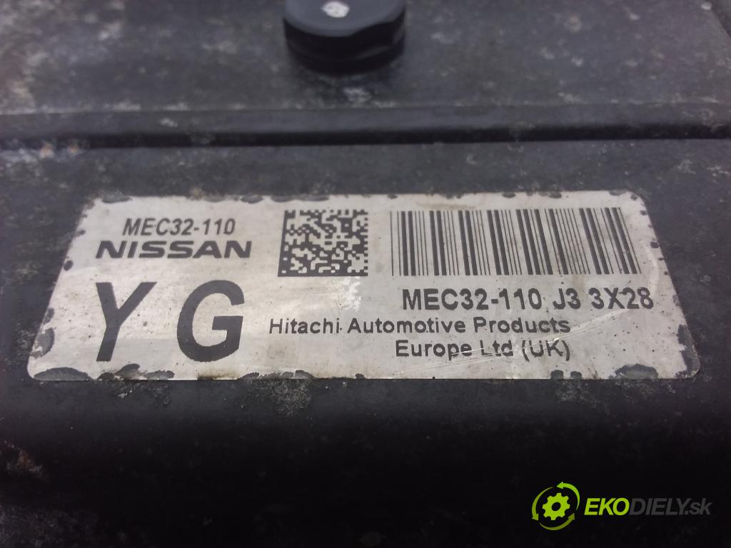 Nissan Micra 2003 řídící jednotka Motor: MEC32-110 YG