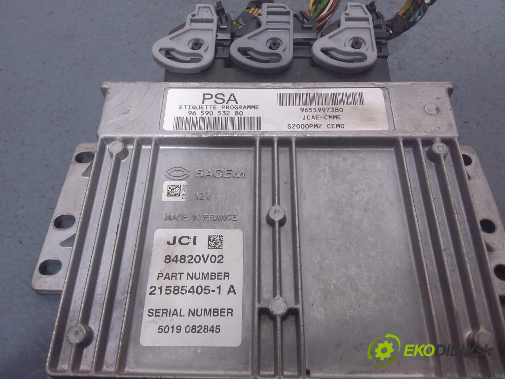 Citroen C5 2005 riadiaca jednotka Motor: 9655997380