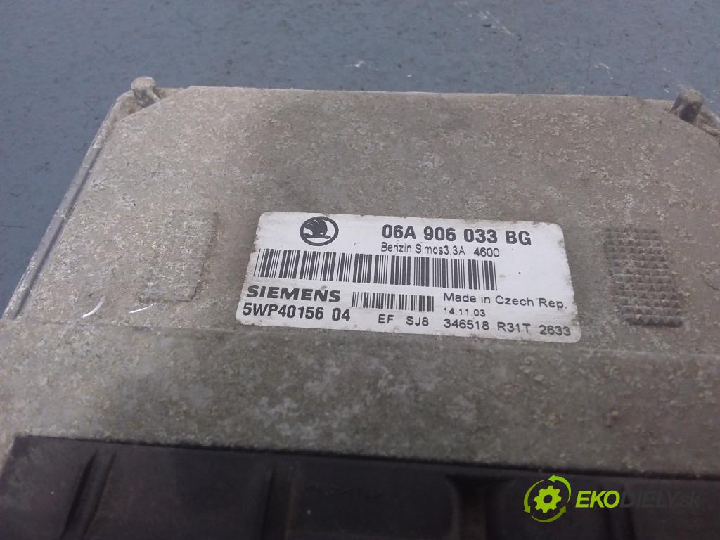 Skoda Octavia combi 2003 řídící jednotka Motor: 06A906033BG