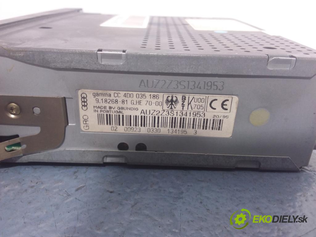 Audi A4 1995 Radio I Navigácia: 4D0035186