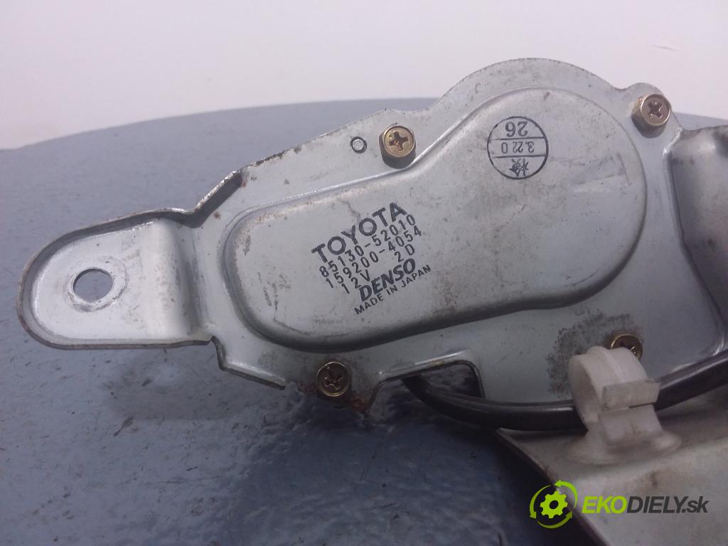 Toyota Yaris 1999 motorek Stěrače: Zad: 85130-52010