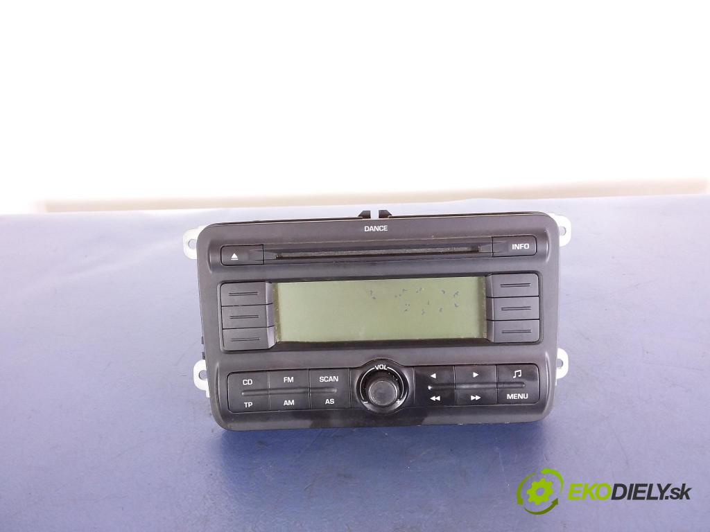 Skoda Fabia 2010 Radio I Navigácia: 5J0035161A