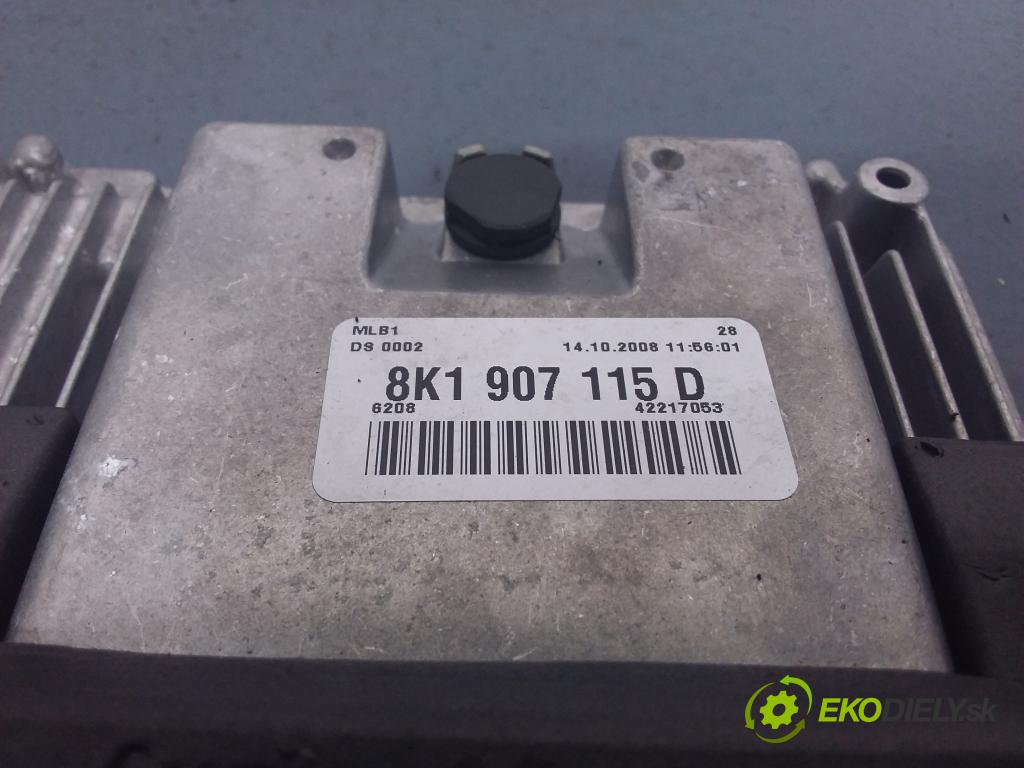 Audi A4 2008 řídící jednotka Motor: 8K1907115D