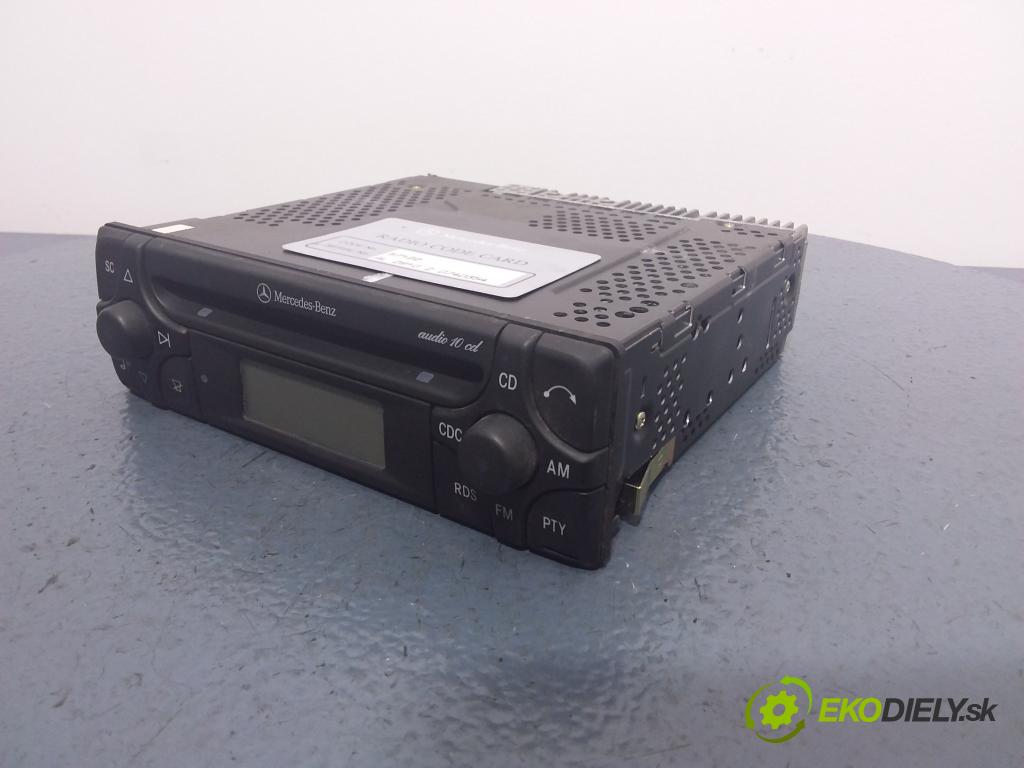 Mercedes-benz A 140 2002 Radio I Navigácia: A1708200386