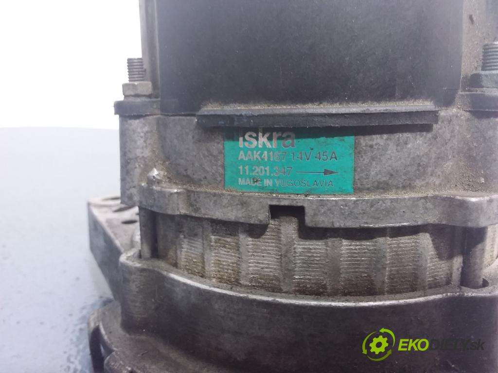 Fiat Cinquecento 1993 Alternator AAK417 11.201.34