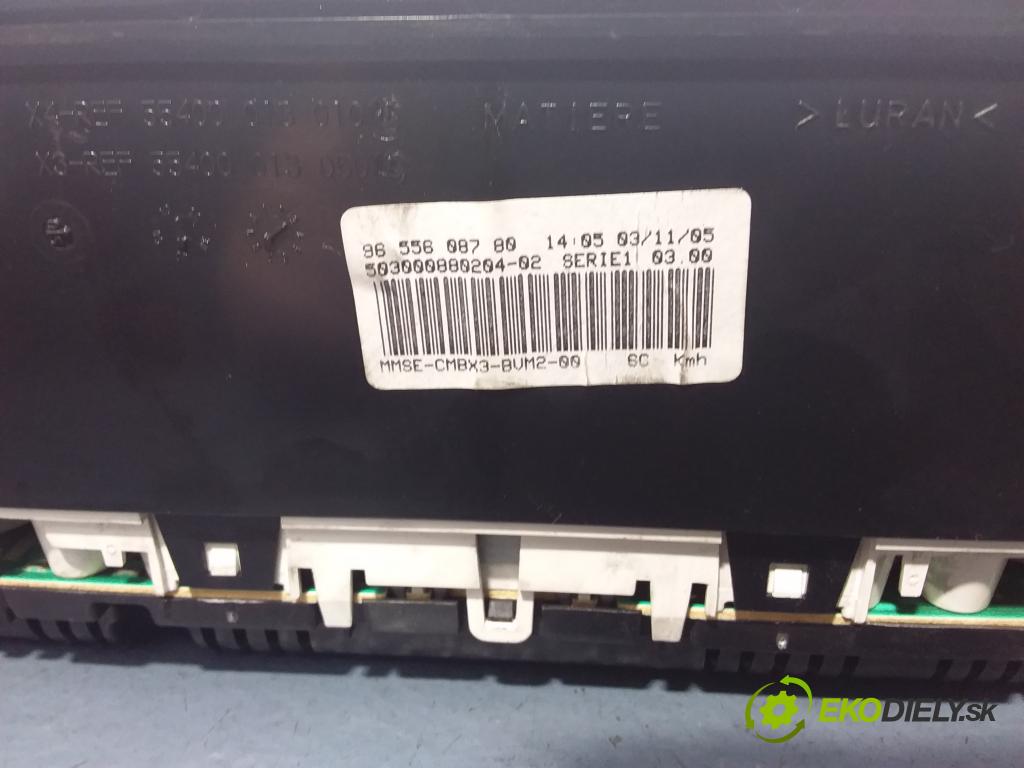 Citroen C5 2005 Přístrojová deska 9655608780