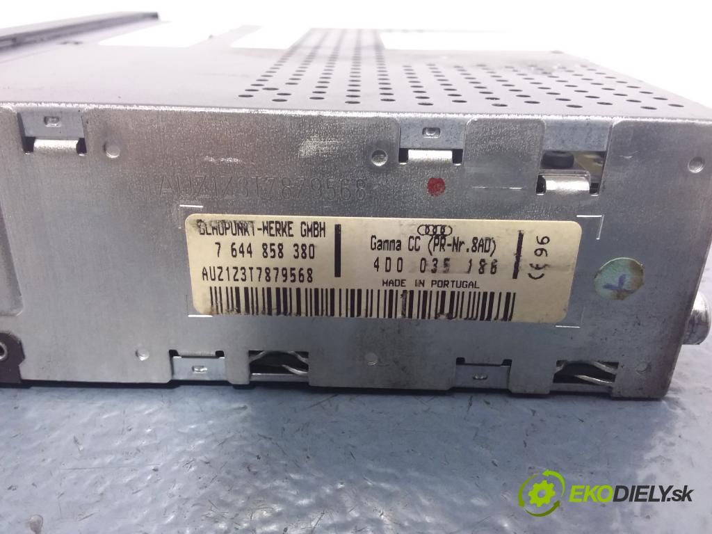 Audi A6 1996 Radio I Navigácia: 4D0035186