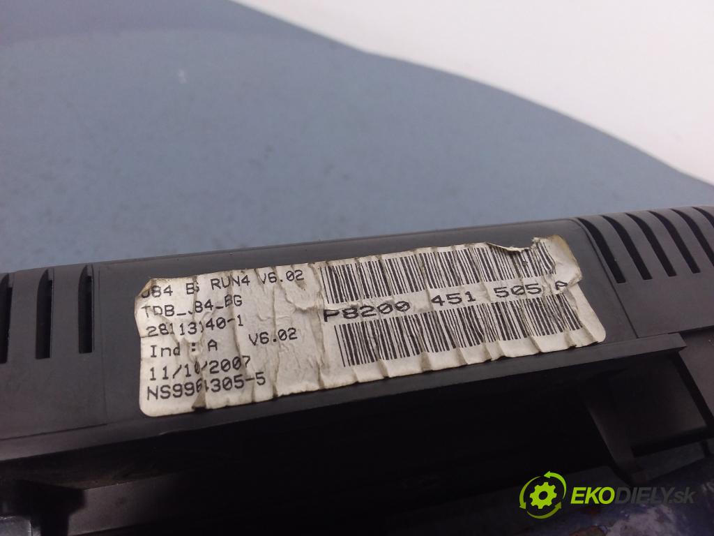 Renault Megane scenic 2005 Přístrojová deska P8200451505A