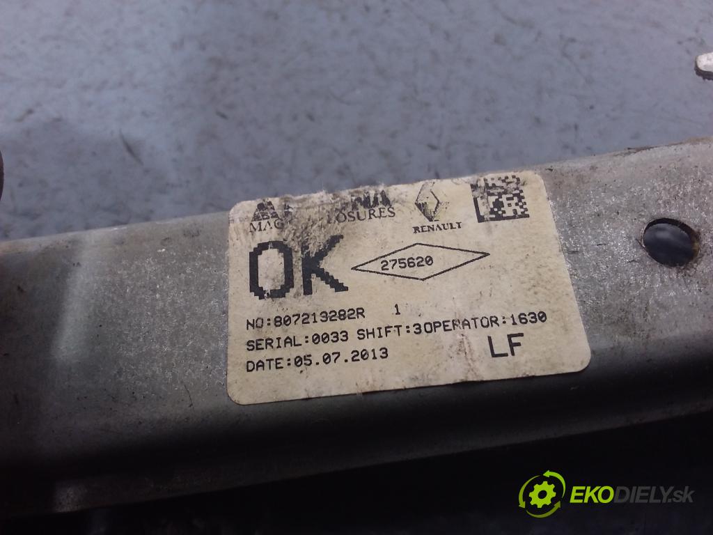 Dacia Sandero 2013 mechanismus stahování Sklenka: před Levý: 807213282R