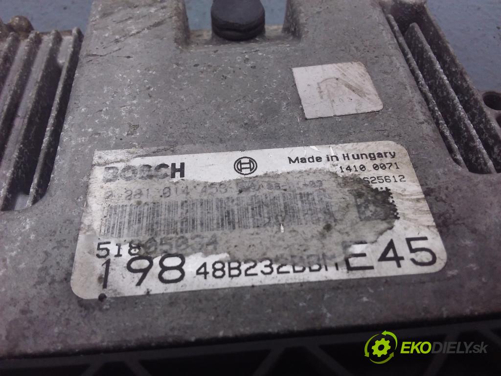 Fiat Bravo 2008 riadiaca jednotka Motor: 51805034