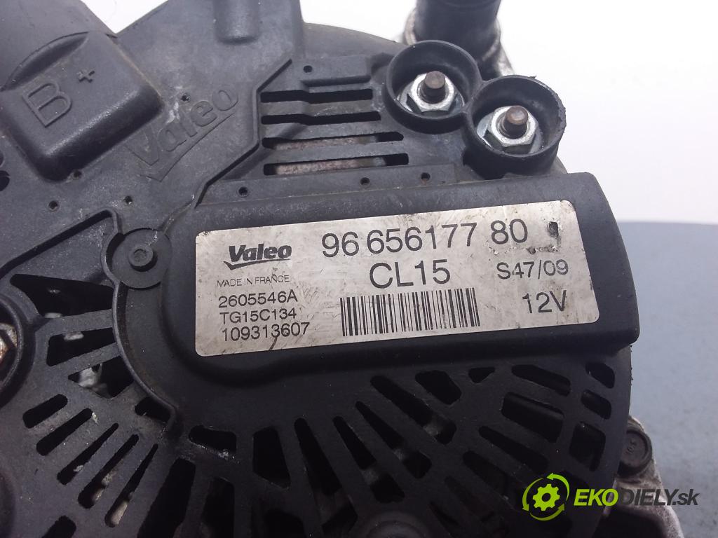 Citroen C3 2006 Alternator 9665617780