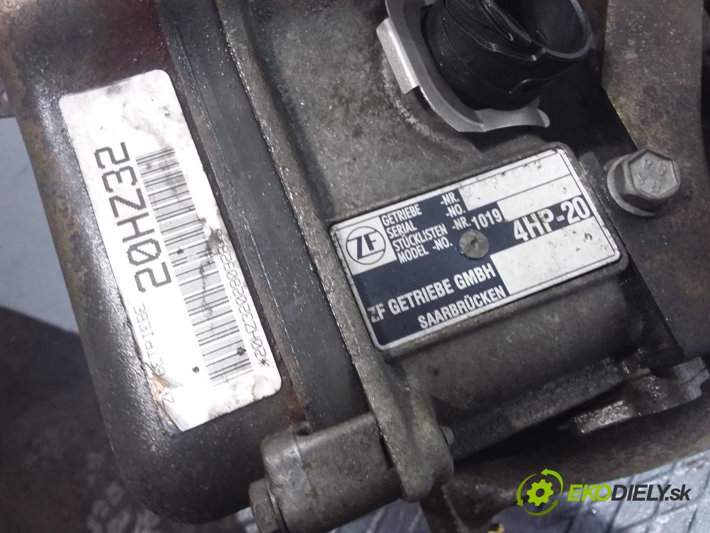 Peugeot 407 2004 prevodovka automatická 20HZ32