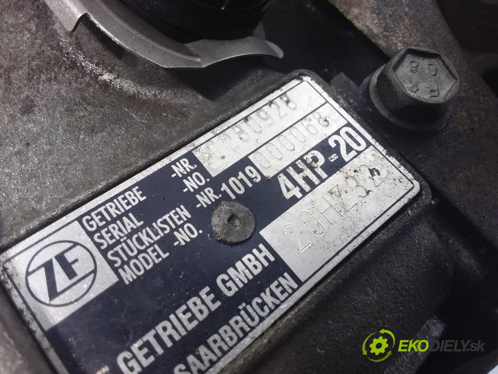 Peugeot 407 2004 prevodovka automatická 20HZ32