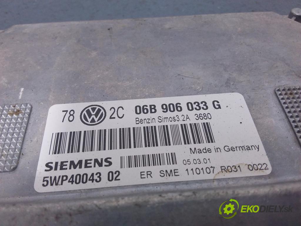 Volkswagen Passat 2.0 2001 riadiaca jednotka Motor: 06B906033G
