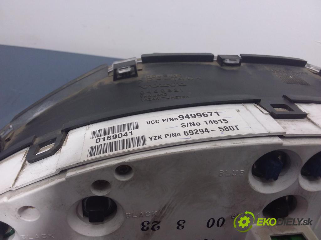 Volvo S80 2000 Přístrojová deska 9499671