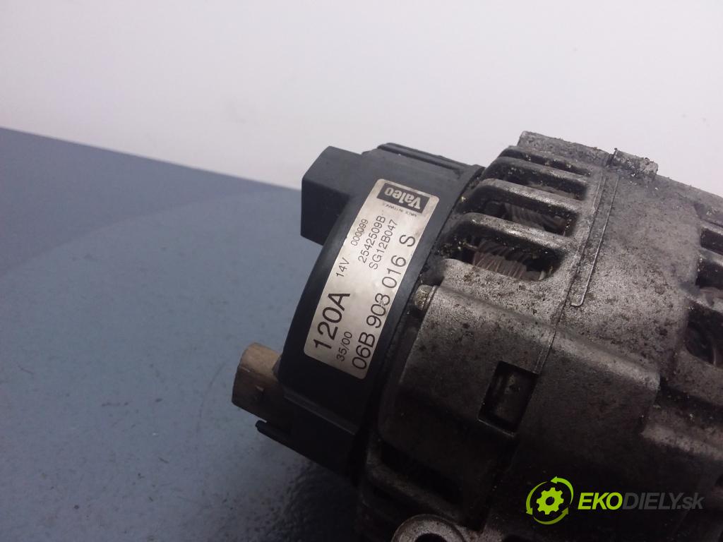 Audi A4 2001 Alternator 06B903016S