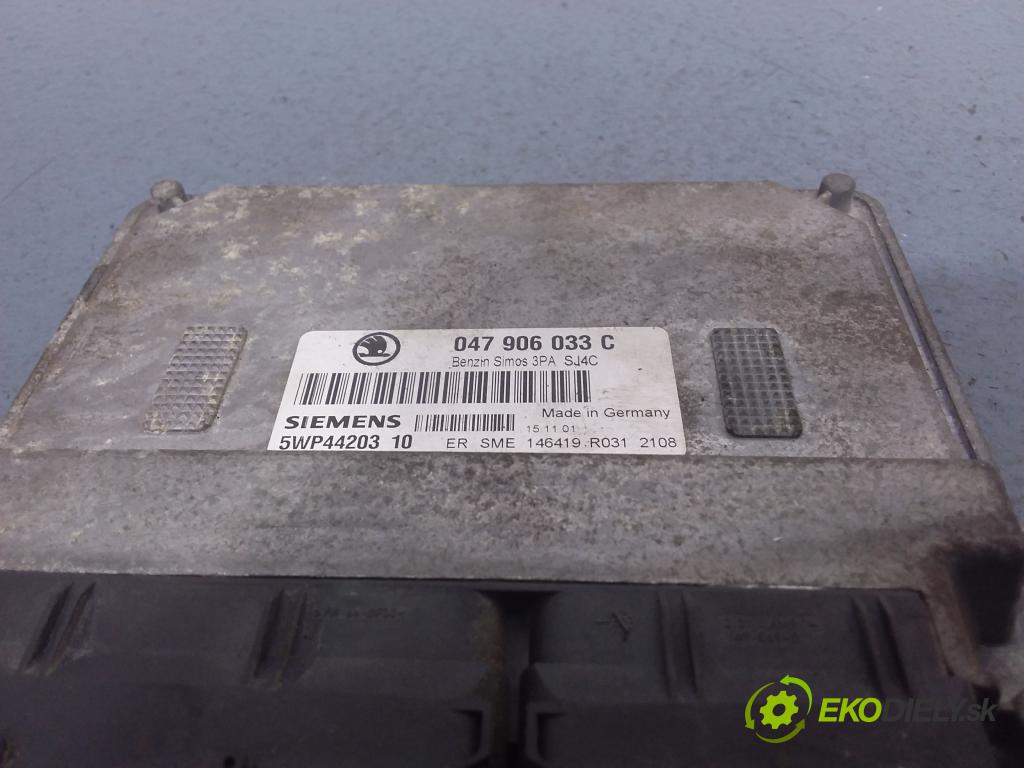 Skoda Fabia 2002 riadiaca jednotka Motor: 047906033C