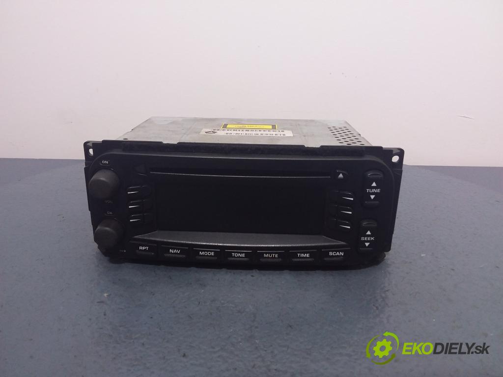 Chrysler Voyager 2005 Radio I Navigácia: 04685842AA