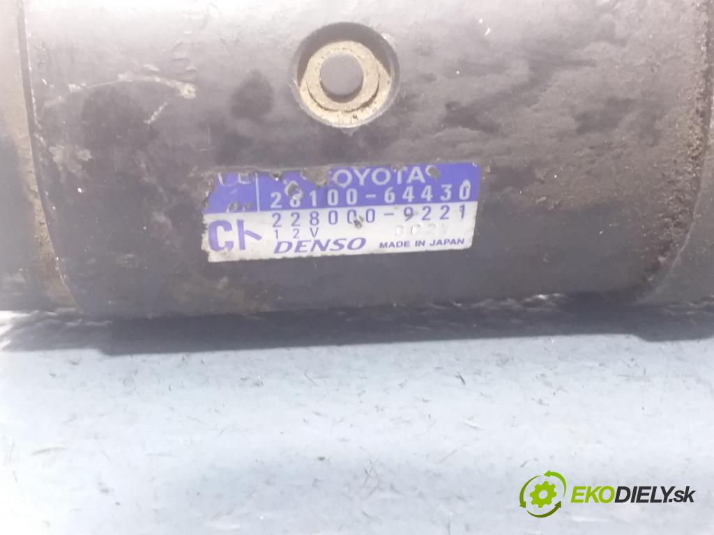Toyota Avensis 2004 štartér 28100-64430