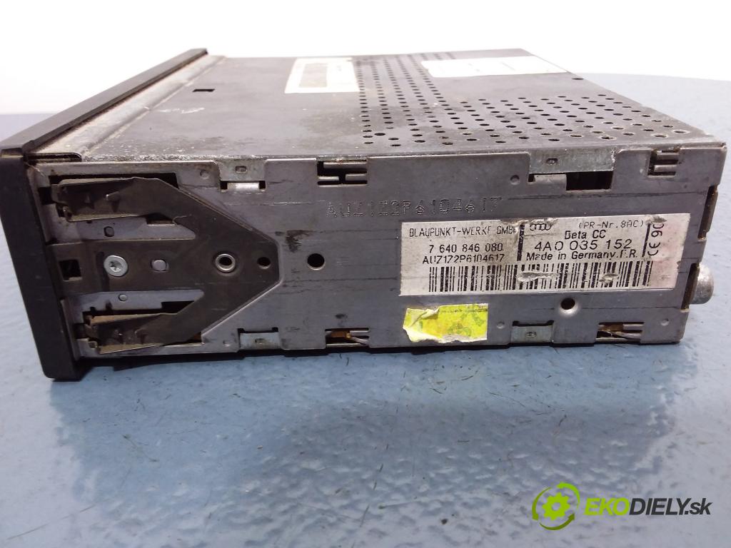 Audi A6 2001 Radio I Navigácia: 4A0035152