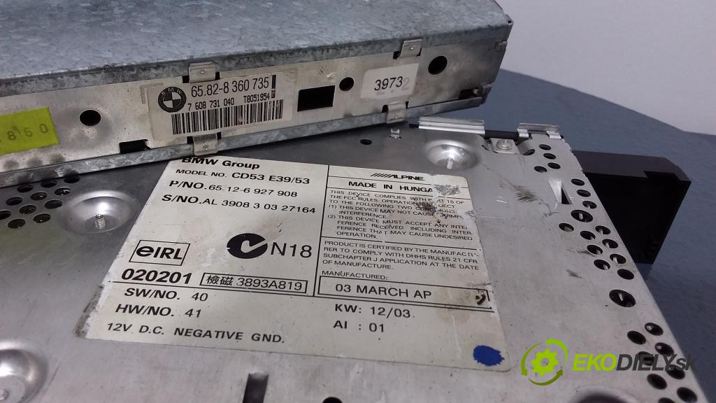 Bmw 520 1996 Radio I Navigácia: 8360735