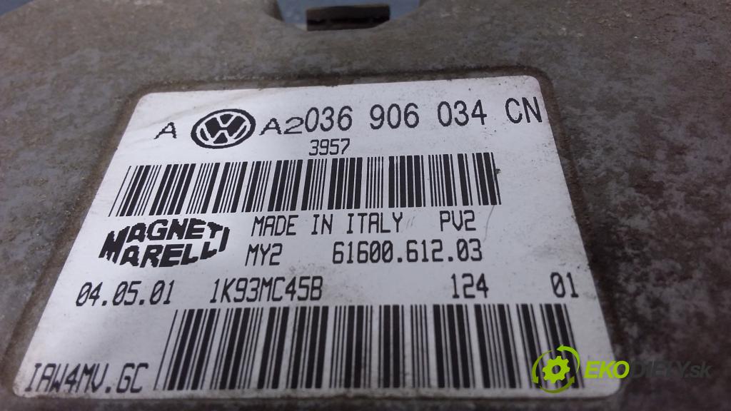 Volkswagen Golf 2001 riadiaca jednotka Motor: 036906034CN
