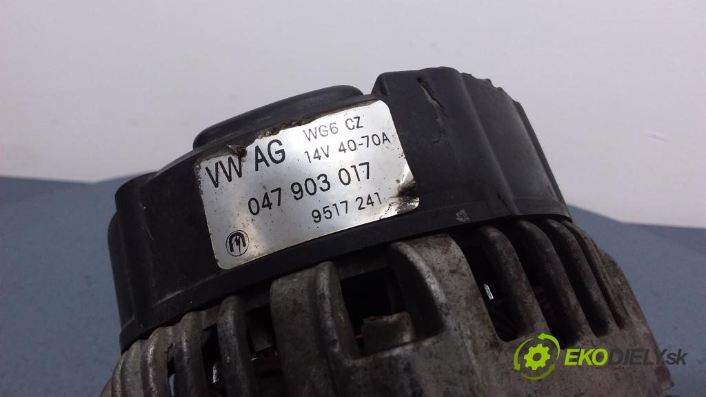 Skoda Fabia 2002 Alternator 047903017