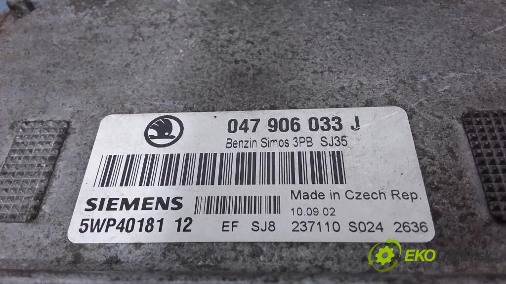 Skoda Fabia 2002 riadiaca jednotka Motor: 047906033J