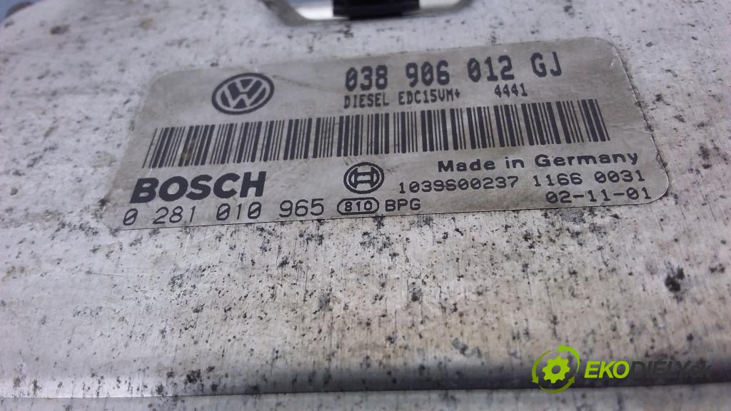 Skoda Fabia 2002 riadiaca jednotka Motor: 038906012GJ
