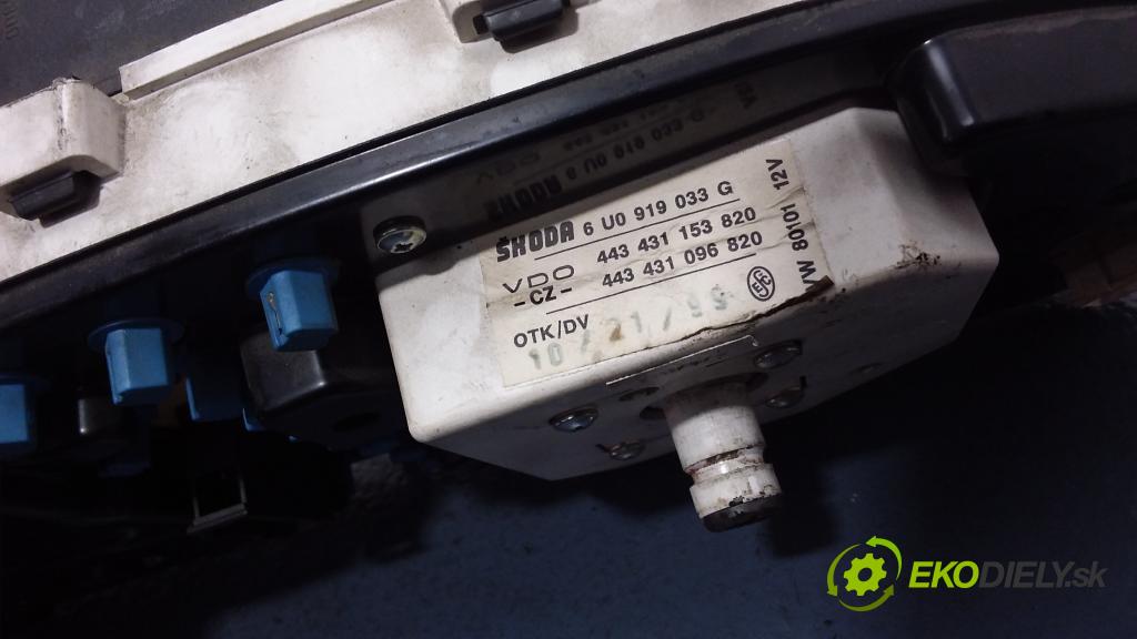 Skoda Felicia 1999 prístrojovka/ budíky 6U0919033G