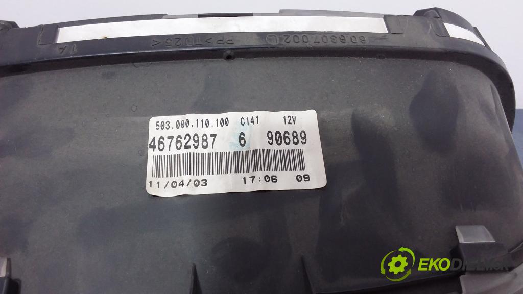 Fiat Doblo 2003 prístrojovka/ budíky 46762987