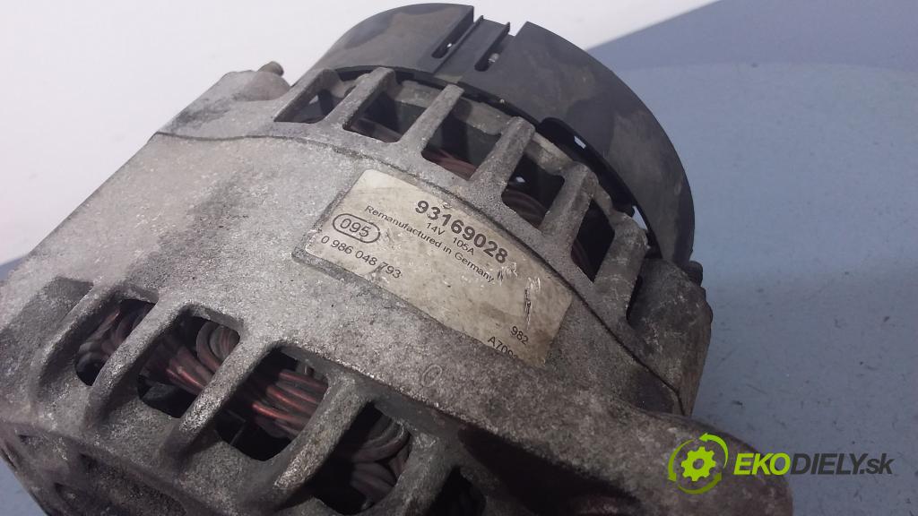 Opel Astra gtc 2005 Alternator 93169028