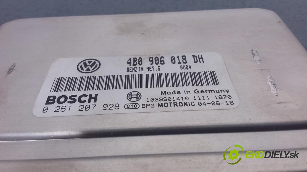 Volkswagen Passat 2004 riadiaca jednotka Motor: 4B0906018DH