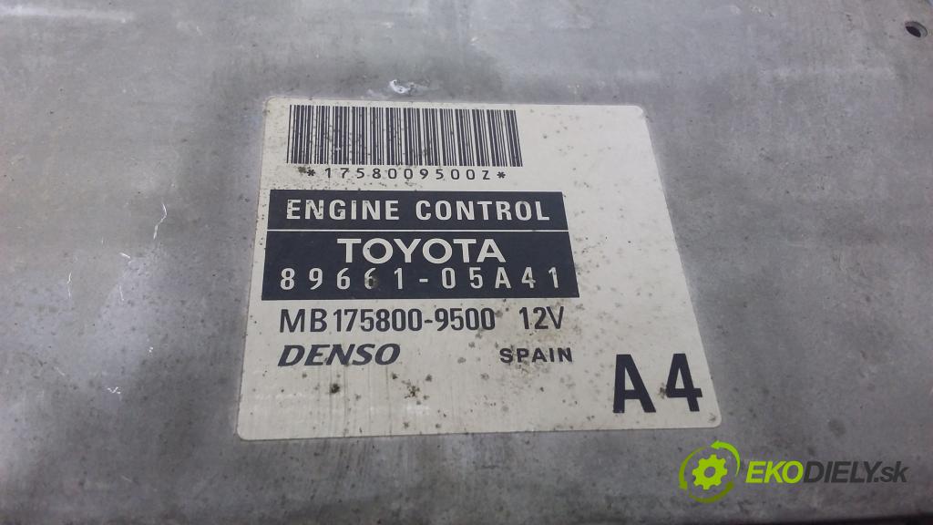 Toyota Avensis 2007 riadiaca jednotka Motor: 89661-05A41