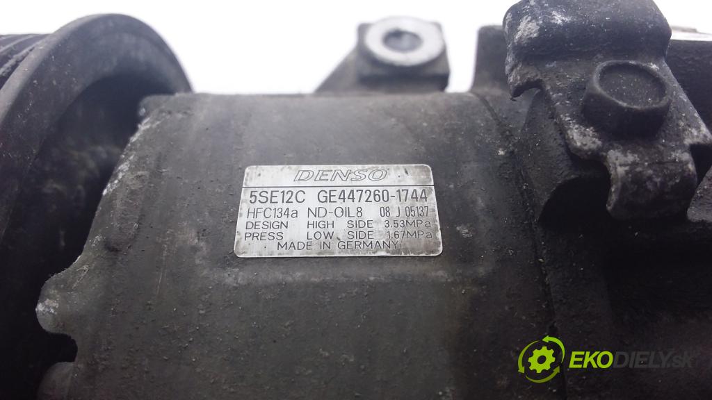 Toyota Avensis 2007 Kompresor: Klimatizácia: 447260-1744