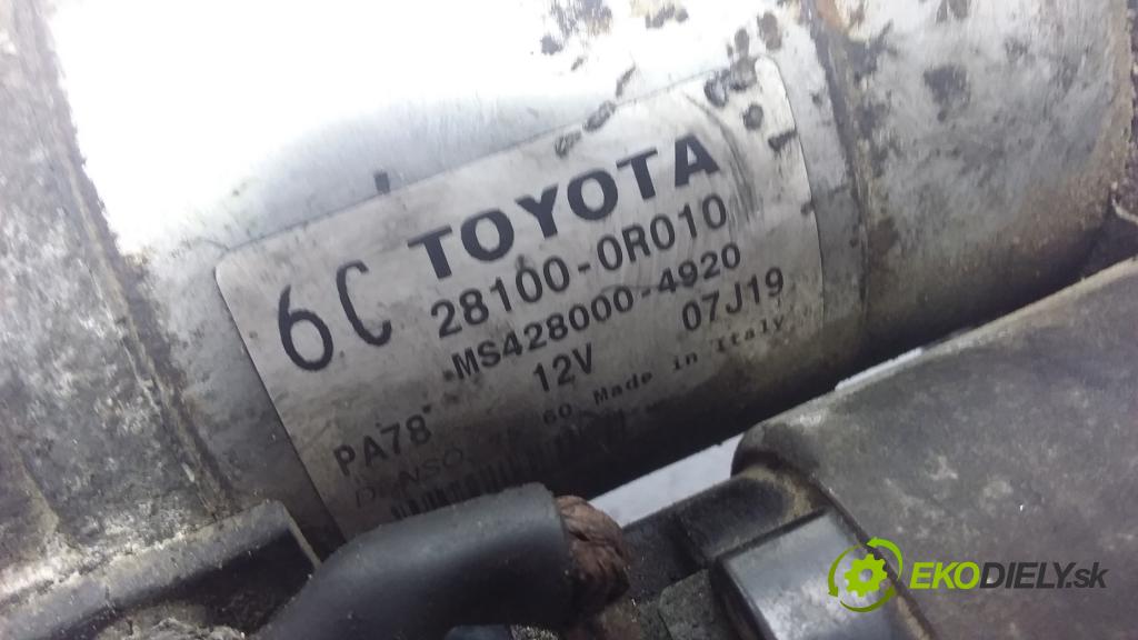 Toyota Avensis 2007 štartér 28100-0R010