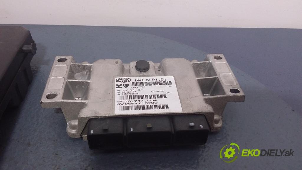 Peugeot 307 2004 riadiaca jednotka Motor: 9654716780