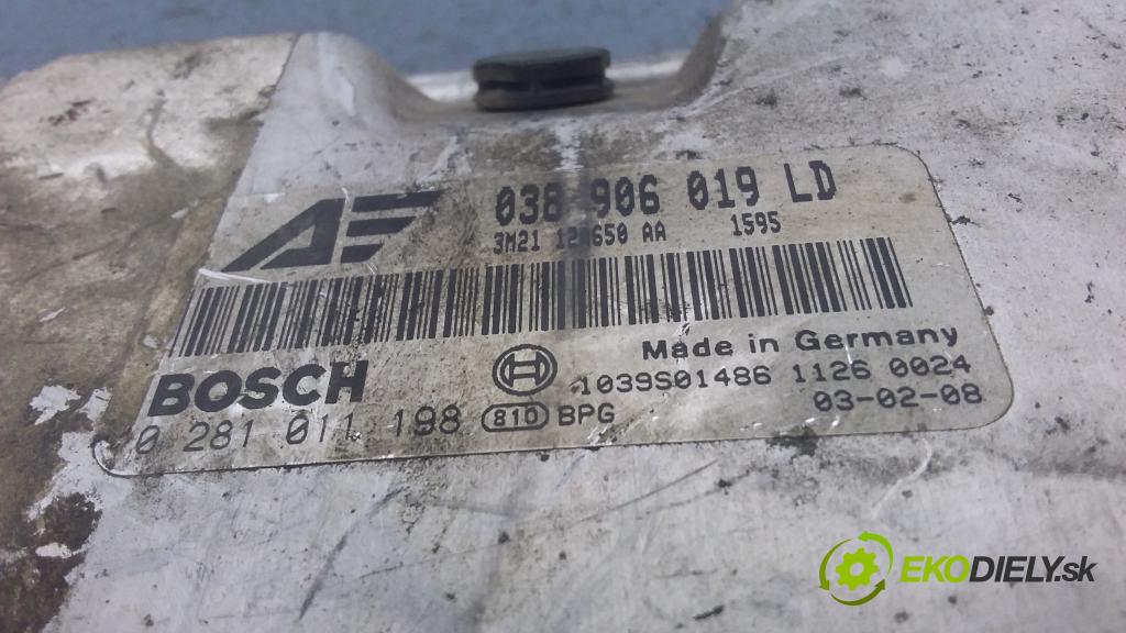 Ford Galaxy 2002 riadiaca jednotka Motor: 038906019LD