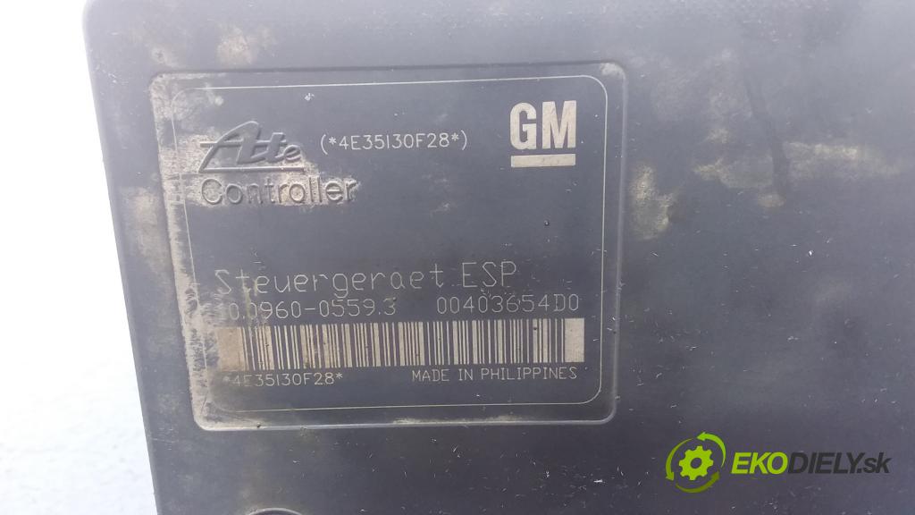 Opel Zafira 2005 čerpadlo ABS x 10.0960-0559.3