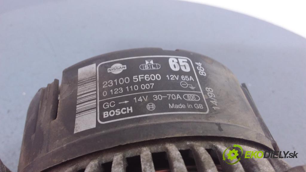 Nissan Micra 1998 Alternator 231005F600