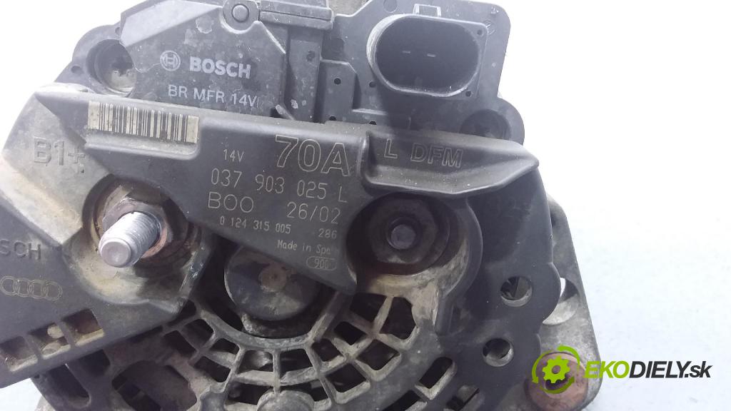 Seat Cordoba 2002 Alternator 037903025L