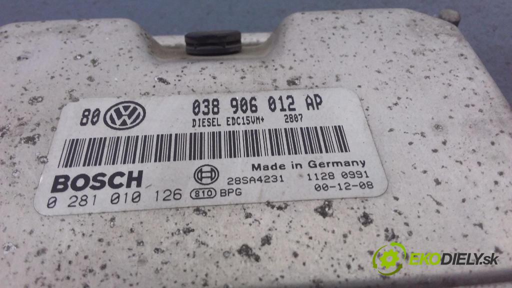 Volkswagen Golf 2001 riadiaca jednotka Motor: 038906012AP