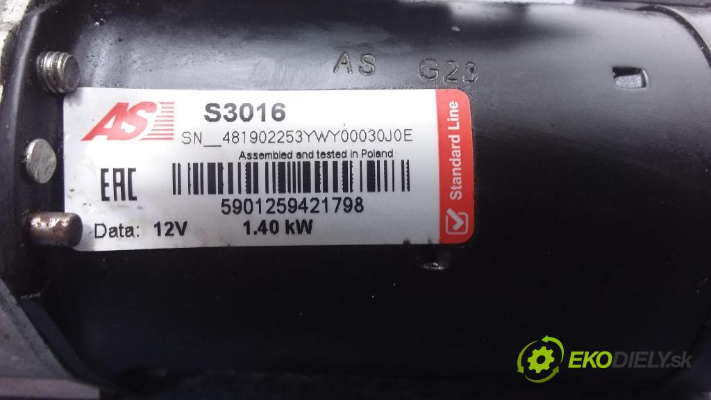 Citroen C3 2007 štartér AS S3016