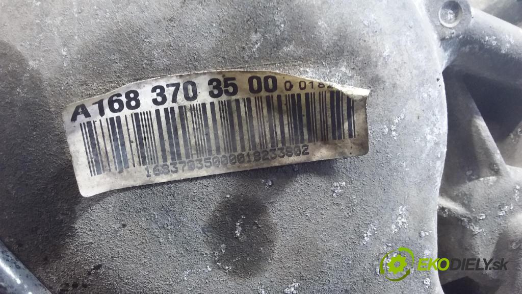 Daimlerchrysler A 170 2002 prevodovka automatická A1683703500