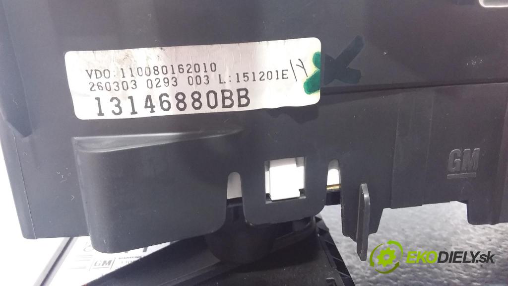 Opel Meriva 2003 riadiaca jednotka Motor: 12230554