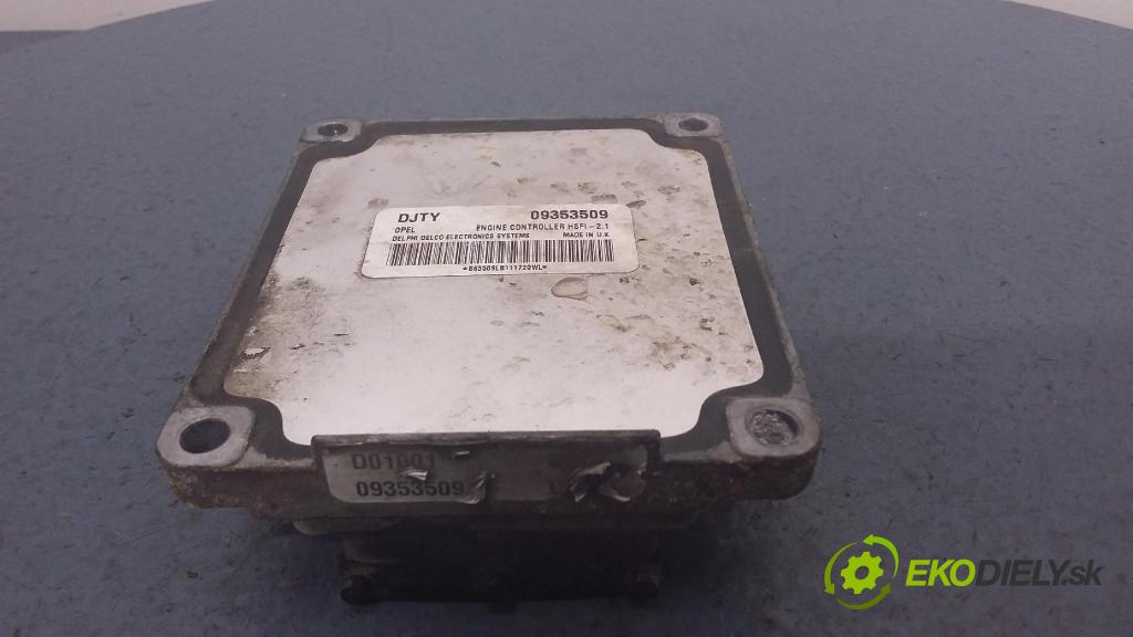 Opel Astra 2001 riadiaca jednotka Motor: 09353509