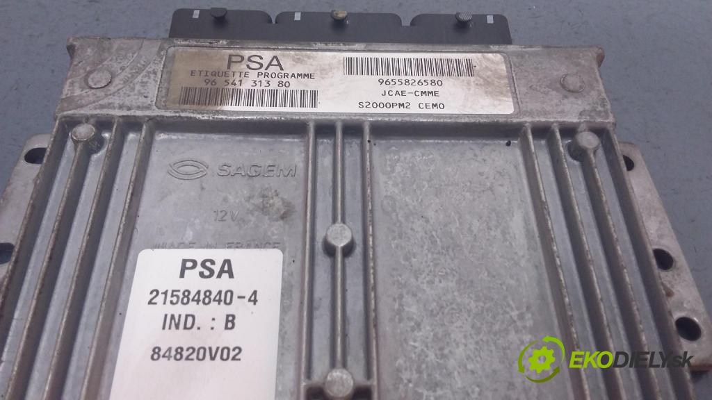 Peugeot 407 2004 riadiaca jednotka Motor: 9655826580
