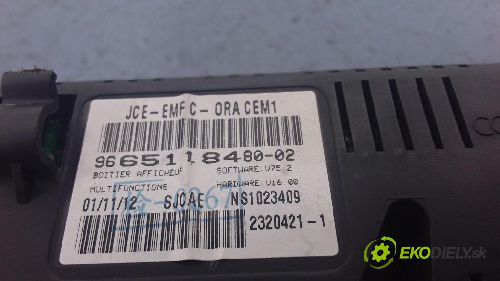 Peugeot 407 2004 Zobrazit: Rádio: / GPS 9665118480