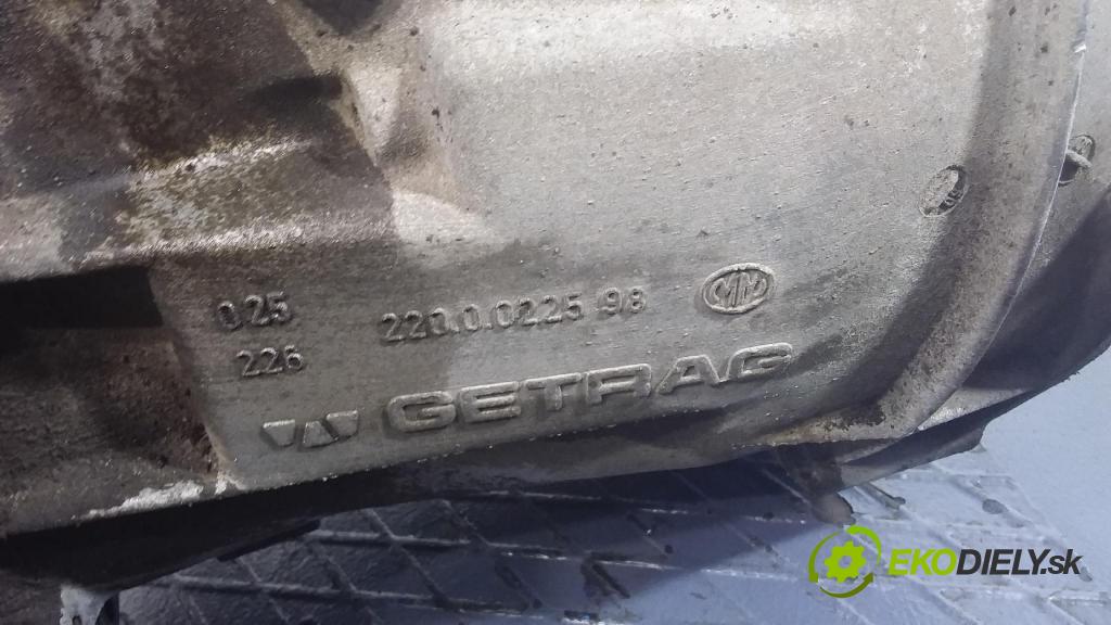 Bmw 520 2002 prevodovka Manualna 220.0.0225.98